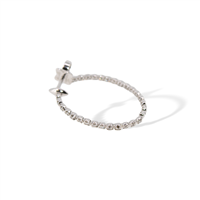 Orecchini Recarlo Donna in Oro bianco Diamante 0.21 Ct XE503/B - XE503/B